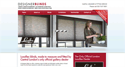 Desktop Screenshot of designerblinds.co.uk